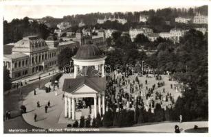 Marianske Lazne, Marienbad; Kursaal, Neubad, Ferdinandsbrunnen / spa buildings, public well