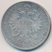 Ausztria 1857A 1Fl Ag "Ferenc József" T:2 kis patina és ph. Austria 1857A 1 Florin Ag &quo...
