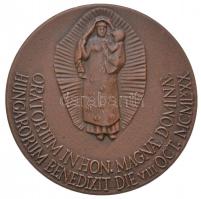 Kiss Nagy András (1930-1997) 1980. "II.János Pál pápa / A Magyarok Nagyasszonya kápolnájának fe...