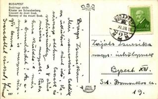 Budapest XII. Svábhegy, zárda