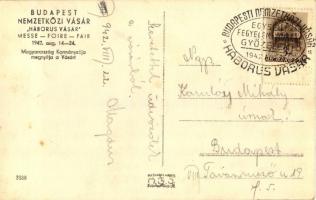 1942 Budapest, Nemzetközi vásár 'Háborús vásár' Magyarország Kormányzója megnyitja a Vásár...