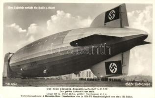 Das neue Deutsche Zeppelin-Luftschiff L.Z. 129. / German Zeppelin Airship (EK)
