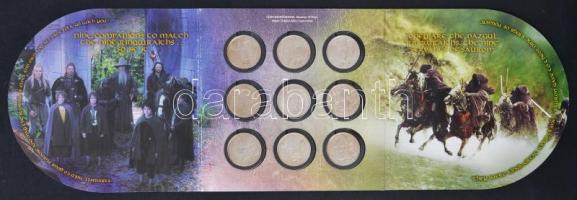 Új-Zéland 2003. 50c Cu-Ni "A Gyűrűk Ura" 9xklf dísztokos szettben T:BU
New Zealand 2003. ...