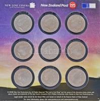 Új-Zéland 2003. 50c Cu-Ni "A Gyűrűk Ura" 9xklf dísztokos szettben T:BU
New Zealand 2003. ...