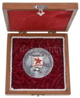 DN "Magyar Ellenállók, Antifasiszták Szövetsége" zománcozott fém plakett eredeti tokban (5...