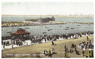New Brighton; Marine Lake & Battery (fl)