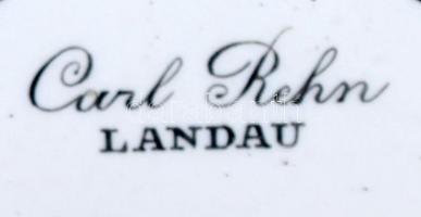 Aranyozott ezüst zsebóra, Carl Rehn, Landau, Ag., bruttó:75,8gr., jelzett, működik, hibás számlappal...