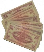 1945. 10.000P (30x) mind "MNB" bélyeg nélkül T:vegyes