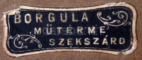 Tablókép :Babavásár c. színdarab, 1927, fotó kartonra kasírozva, Borgula műterme Szekszárd, hibás, 1...