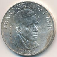 Ausztria 1964. 25Sch Ag "Franz Grillparzer" T:2 Austria 1964. 25 Schilling Ag "Franz Grillparzer" C:XF