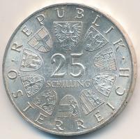 Ausztria 1964. 25Sch Ag "Franz Grillparzer" T:2
Austria 1964. 25 Schilling Ag "Franz...