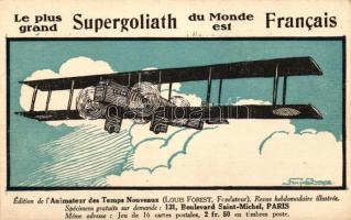 Le plus grand Supergoliath du Monde est Francais. Edition de lAnimateur des Temps Nouveaux s: Georges Bruyer