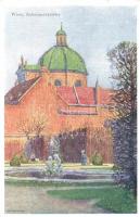 Vienna, Wien; Salesianerkirche / church, B.K.W.I. 791-12, s: Hans Manzoni(?) (fa)