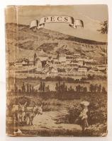 Dercsényi Dezső - Pogány Frigyes: Pécs. Városképek - Műemlékek sorozat. Bp., 1956, Műszaki. Kiadói egészvászon-kötésben,  kissé hiányos borítóval.