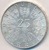 Ausztria 1969. 25Sch Ag "Peter Rosegger" T:2 
Austria 1969. 25 Schilling Ag "Peter R...