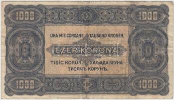 1923. 1000K  "T.W." jelöléssel, nyomdahely nélkül T:III