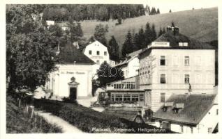 Mariazell, Heiligebrunn / chapel, hotel