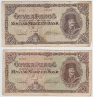 1945. 50P (4x) T:III
