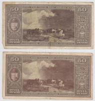 1945. 50P (4x) T:III