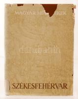 Fitz Jenő: Székesfehérvár. Magyar Műemlékek sorozat. Bp., 1957, Képzőművészeti Alap. Kiadói egészvászon-kötésben, szakadozott, hiányos borítóval.