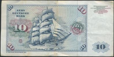 NSZK 1980. 10M T:III 
GFR 1980. 10 Mark C:F