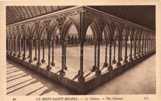 Mont-Saint-Michel; Le Cloitre / The Cloister