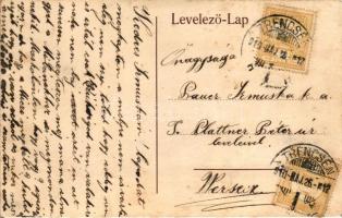 Trencsén, Trencín; Jövő kollázs / future collage (ázott / wet damage)