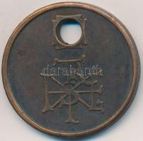 DN "István király" kétoldalas Br érem. Szign.: PV (36mm) T:2 ph