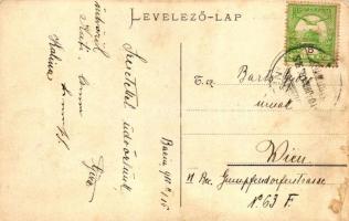 Bazin, Pezinok; Utcaképek Kauthy Imre kereskedésével, saját kiadása / street view, shop