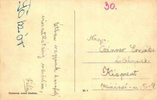 Solymár, Gromonn Antal üzlete és vendéglője; saját kiadása