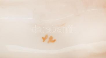 Capodimonte neoklasszikus figurák (2db), kézzel festett aranyozás, jelzés nélkül, formaszámmal, a gy...