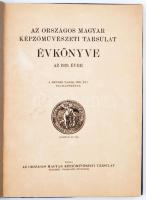 Az Országos Magyar Képzőművészeti Társulat Évkönyve az 1929. évre. Bp., 1929, Orsz. Magyar Képzőműv....