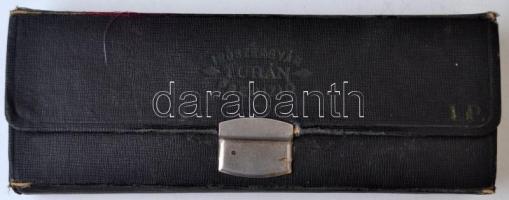 Turán Írószergyár Precízió körzőkészlet, 7x19x2,5cm