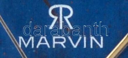 Marvin férfi karóra, fém szíjjal, működik