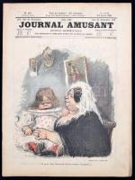 1901 Journal Amusant, journal humoristique - francia nyelvű vicclap, illusztrációkkal, 16p / French ...