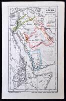 cca 1880 2 db térkép: Arábia az iszlám keletkezése előtt; Ausztrália, különböző méretben