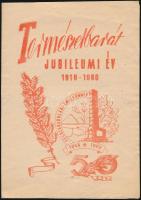 1943, 1960 2 db turistasággal kapcsolatos nyomtatvány