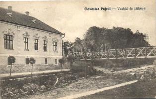 Puj, Pui; Vashíd, kiadja Ábrahám Ignácz / iron bridge (EK)