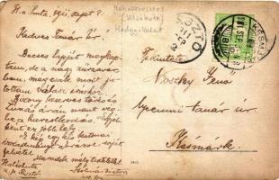 1911 Mátrakeresztes, Alsóhuta; Katonai hadgyakorlat, photo (EK)