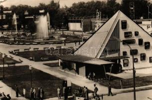 Budapest, Nemzetközi Vásár, Ipari Vásár, Őszi Vásár; - 4 modern képeslap / 4 modern postcards