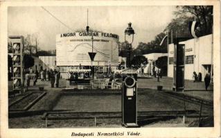 Budapest, Nemzetközi Vásár, 1940-1942; - 3 db régi képeslap / 3 old postcards