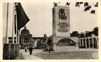 Budapest, Nemzetközi Vásár, 1940-1942; - 3 db régi képeslap / 3 old postcards