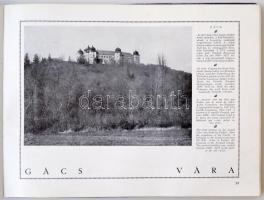 Varjú Elemér: Magyar várak. Ungarische Burgen. Hungarian Fortresses. Bp., é.n., Királyi Magyar Egyet...