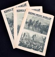 1938 a Képes Pesti Hírlap 11 lapszáma (október-november) a Felvidék visszacsatolásának képeivel