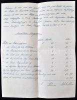 1940 Johanna Coburg hercegnő saját kézzel írt levele Sternberg grófnak / Autograph letter of Johanna...