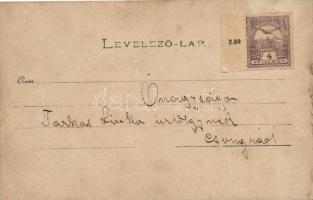 ~1910 Selmecbánya, Banska Stiavnica; Hegybányai Kapu, Leányvár / Piargska Gate, castle view, photo