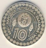 Bulgária 1984. 10L Ag "Téli olimpia" T:exPP