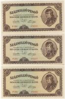 1946. 16db infla bankjegy (4klf) T:I,I-