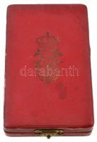 Olaszország 1868. "Olasz Korona Rend Középkeresztje" zománcozott, jelzetlen, részben arany...