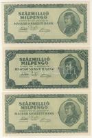 1946. 16db infla bankjegy (4klf) T:I,I-